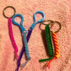 Keychains bundle 5 pieces